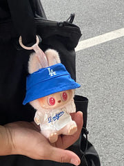 Handmade Labubu Clothes Baseball Cap Outfits Have a Seat Vinyl Series