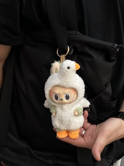 Handmade Labubu Clothes Goose Outfits Have a Seat Vinyl Series